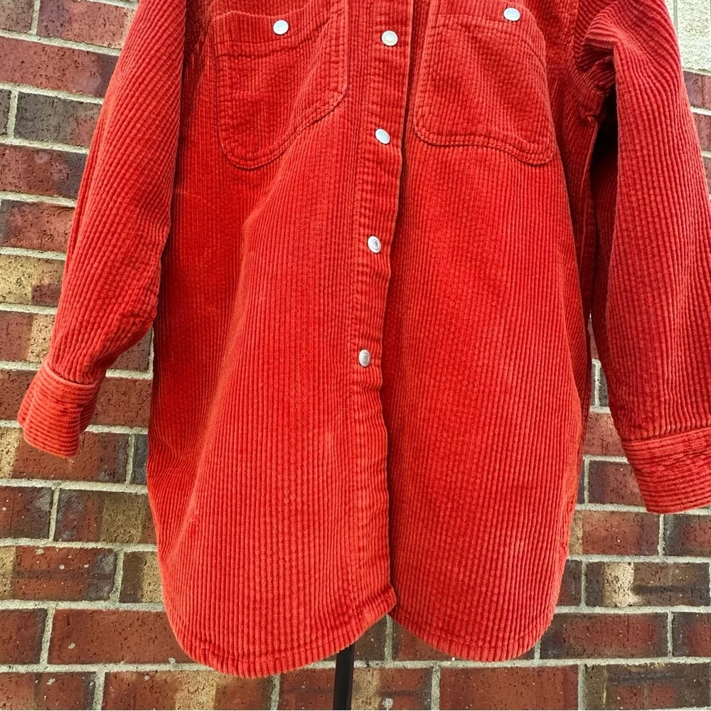 Tapemeasure Thick Corduroy Snap- Up Shacket Casual Jacket Gorp Outdoor S
